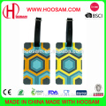 PVC Luggage Tags, Customized Designs and Shapes Welcomed, Available in Various Sizes/Materials